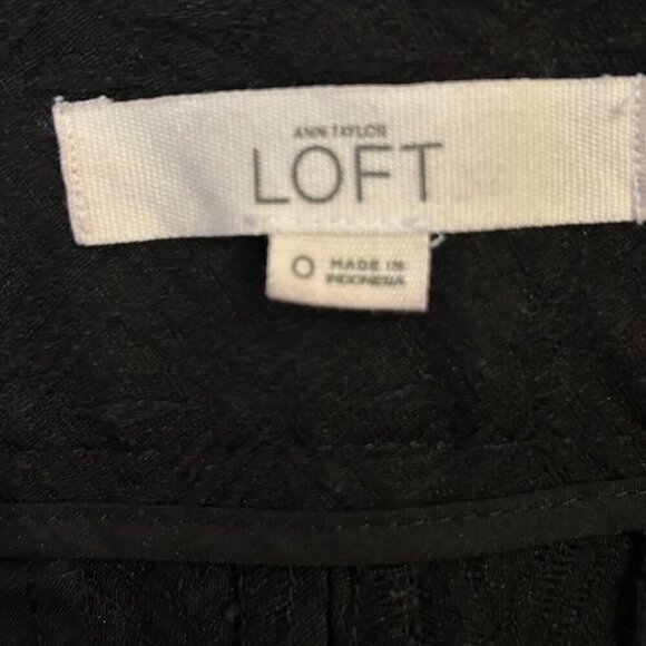 LOFT Riviera Shorts in Scalloped Linen Cotton Size 0 Preppy Classic - Picture 6 of 12